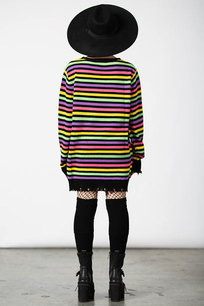 Rainbow Warrior Knit Peysa