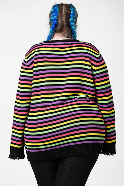 Rainbow Warrior Knit Peysa