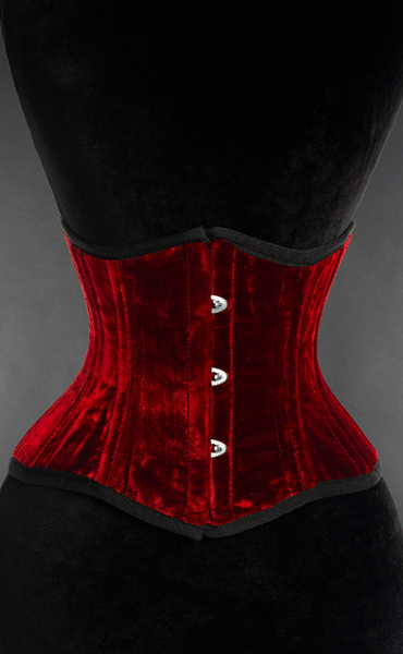 Red Velvet Waist Cincher