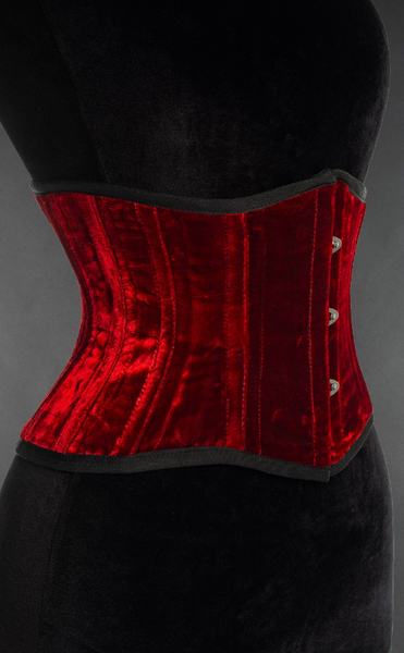 Red Velvet Waist Cincher