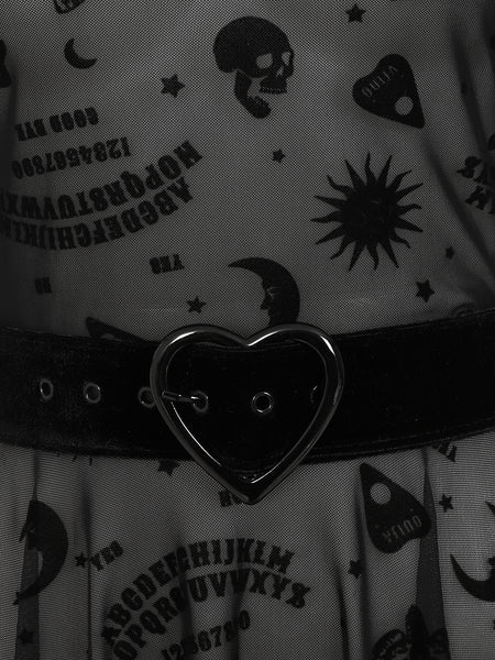 Ana Ouija Mesh Kjóll