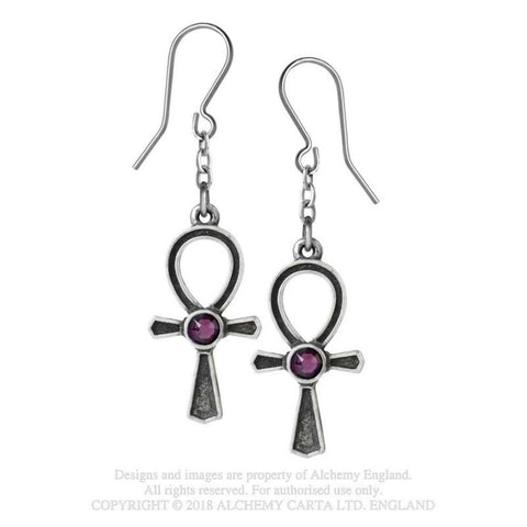 Ankh of Osiris Eyrnalokkar
