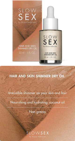 Hair & Shimmer dry oil -  SLOW SEX