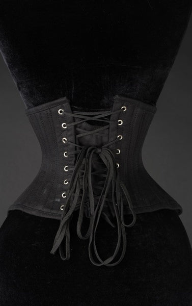 Black Cotton Extreme Waist Cincher