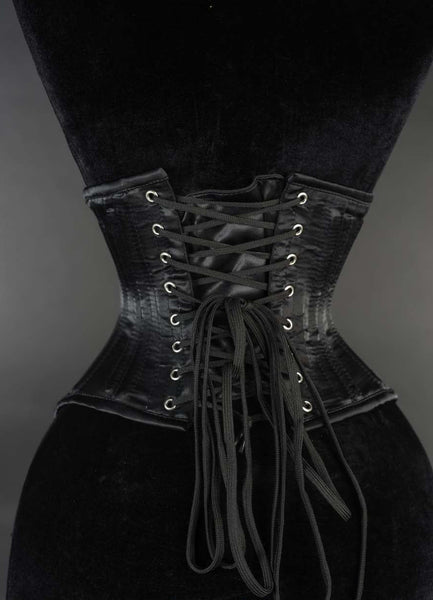 Black Satin Waist Cincher