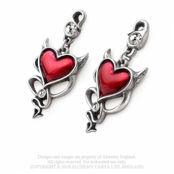 Devil Heart Eyrnalokkar