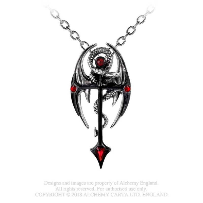 Draconkreuz Hálsmen