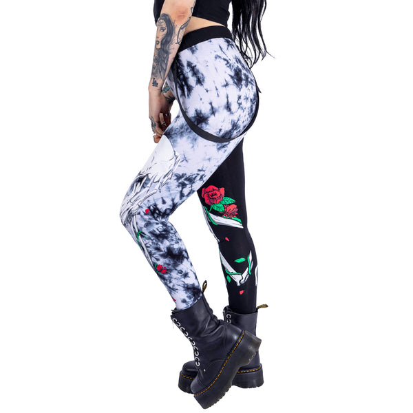 Garden Skull Leggings