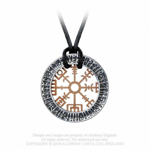 Niu Heimar Vegvisir Hálsmen