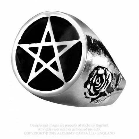 Roseus Pentagram Hringur