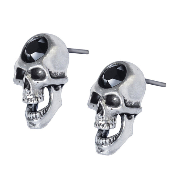 Screaming Skull Studs