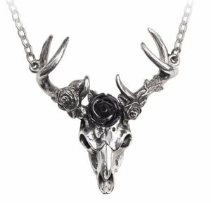 White Hart Black Rose Hálsmen