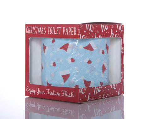 Jóla Klósettpappír - Jólasveinahúfa